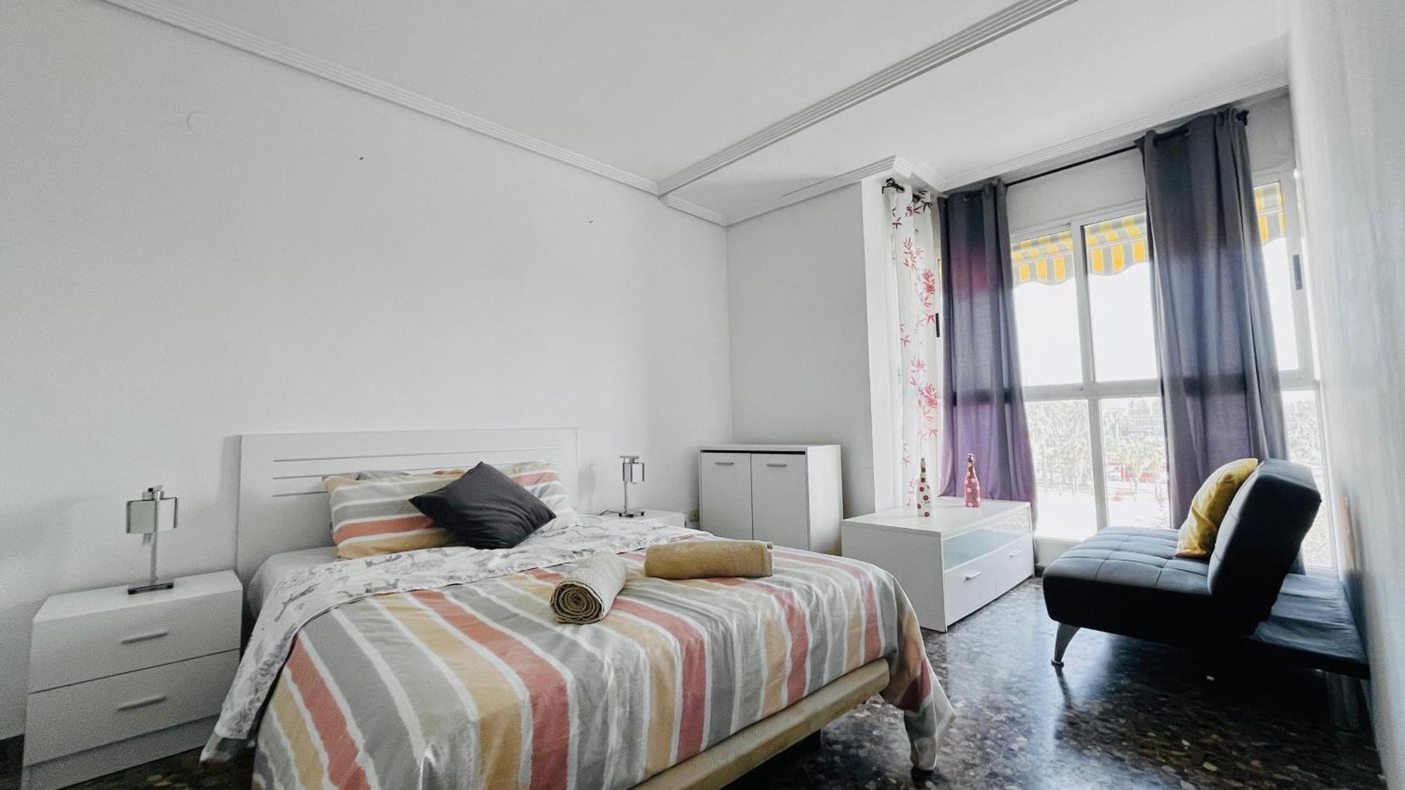 Apartamento Compartido Con Vista Al Puerto Valencia Lejlighed Eksteriør billede